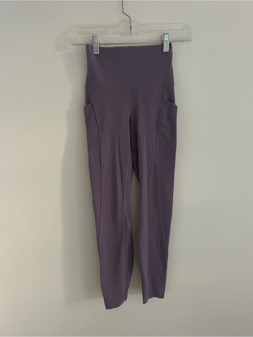 lululemon athletica High-Rise Plum Leggings with Side Pockets